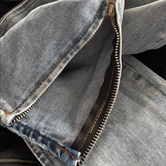 Fear of God x Fourth Collection Selvedge Indigo Distressed Jeans size 30x32 - Picture 14 of 14